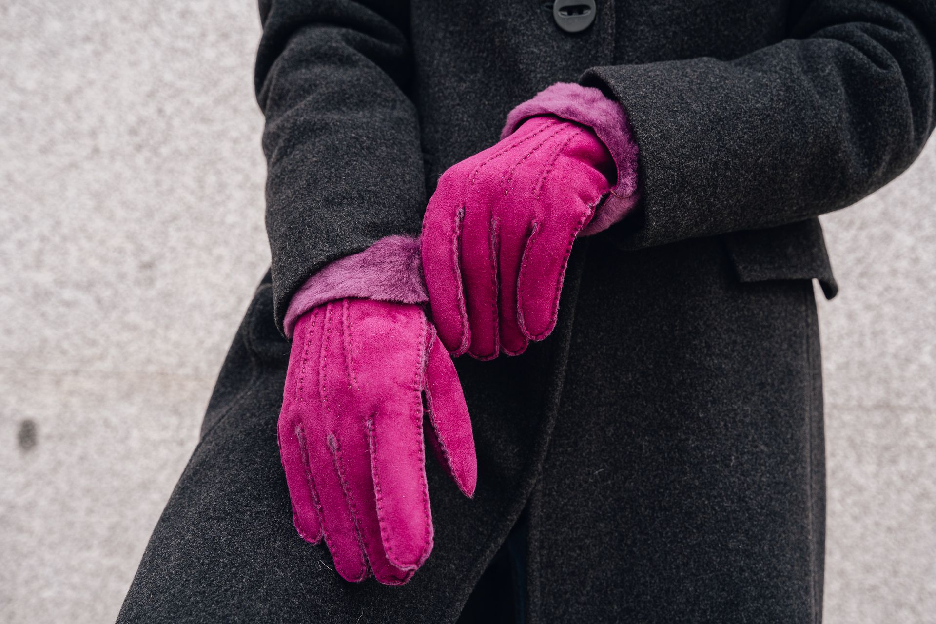 Guantes de Mouton Viola - Imagen 3